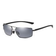 West Louis™ Brand Designer Rectangle Men Polarized Sunglasses