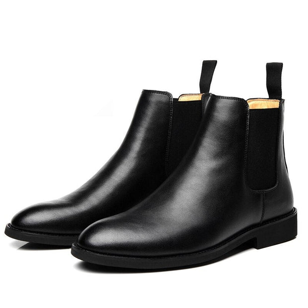 West Louis™ Classic Cow Suede Leather Chelsea Boots