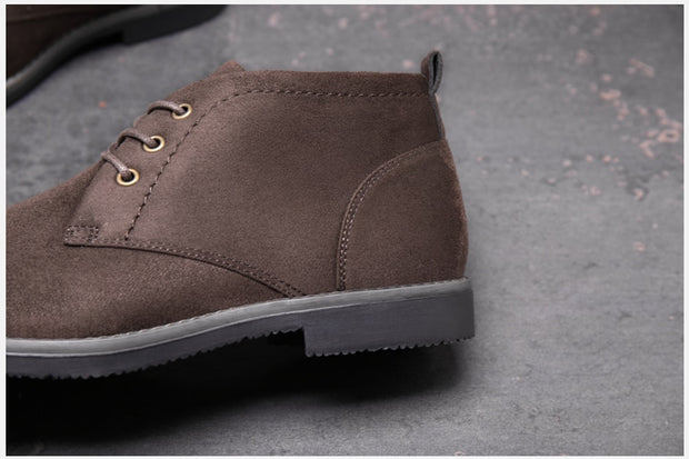 West Louis™ Designer Handmade Suede Elegant Chukka Boots