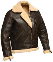 West Louis™ Wool Liner Faux Fur Leather Winter Coat