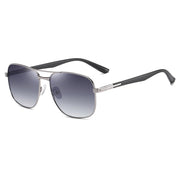 West Louis™ Rectangle Metal Polarized Luxury Men Sunglasses