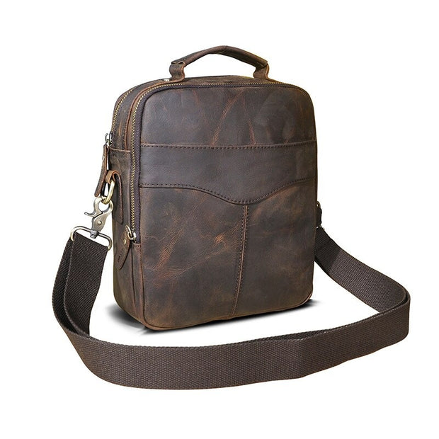 West Louis™ Casual Design Leather Shoulder Satchel Bag