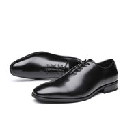 West Louis™ British Gentleman Genuine Leather Classic Dress Shoes