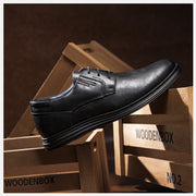 West Louis™ Genuine Leather Handmade Business Dress Shoes