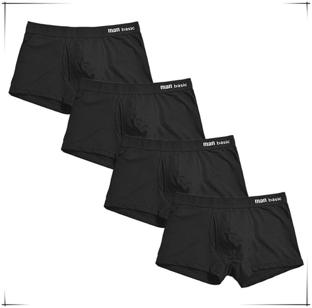 West Louis™ Comfy Cotton Sexy Boxers 4pcs