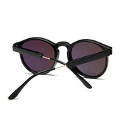 West Louis™ Retro Round Brand Design Transparent Sunglasses