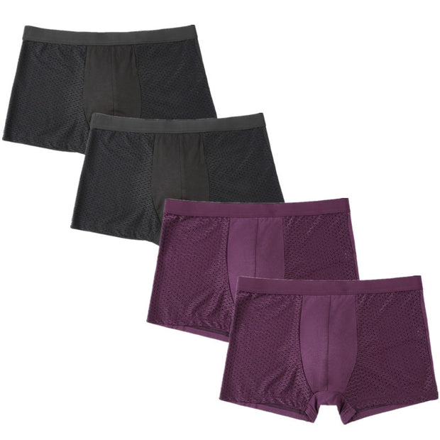 West Louis™ Breathable Bamboo Fiber Boxers Underwear