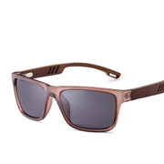 West Louis™ Brand Design Wood Frame Gradient Polarized Sunglasses