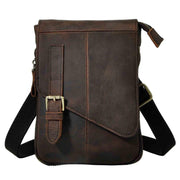 West Louis™ Vintage Style Cowhide Leather Satchel Bag