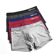 West Louis™ Comfy Cotton Sexy Boxers 4pcs