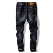 West Louis™ Fashion Slim Fit Cowboy Style Denim Jeans