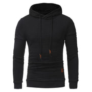 West Louis™ Autumn Solid Color Hoodie Black / L - West Louis