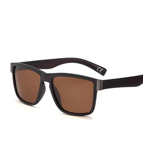 West Louis™ Classic Polarized Coating Black Frame Sunglasses