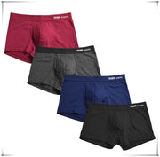 West Louis™ Comfy Cotton Sexy Boxers 4pcs