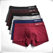 West Louis™ Comfy Cotton Sexy Boxers 4pcs