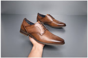 West Louis™ Luxury Business-Men Leather Elegant Shoes