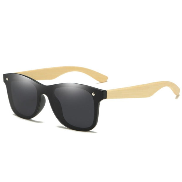 West Louis™ Ultralight Bamboo Wood Frame Polarized Men Sunglasses