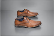 West Louis™ Man Formal Lace Up Leather Business Dress Shoes