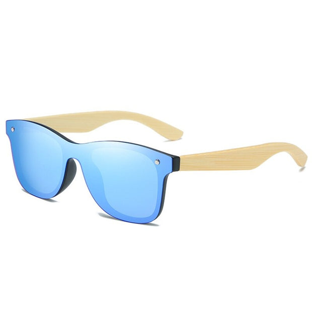 West Louis™ Ultralight Bamboo Wood Frame Polarized Men Sunglasses