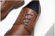 West Louis™ Men's Classic Leather Business Casual Oxford Shoes