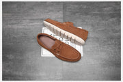 West Louis™ Autumn Cow Suede Office Style Loafers