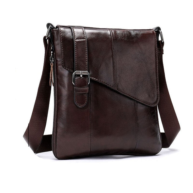 West Louis™ Men Trendy Leather Crossbody Satchel Bag