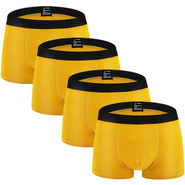 West Louis™ Short Breathable Trunk Thermal Boxers 4Pcs