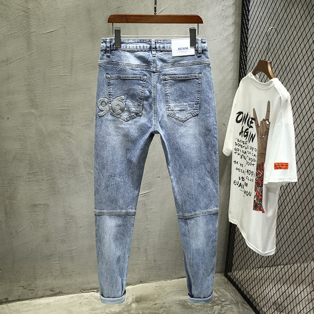 West Louis™ Trousers Fashion Letters Desinger Jeans