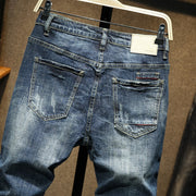 West Louis™ Slim Fit Stretch Streetwear Denim Jeans