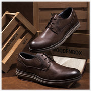 West Louis™ Genuine Leather Handmade Business Dress Shoes