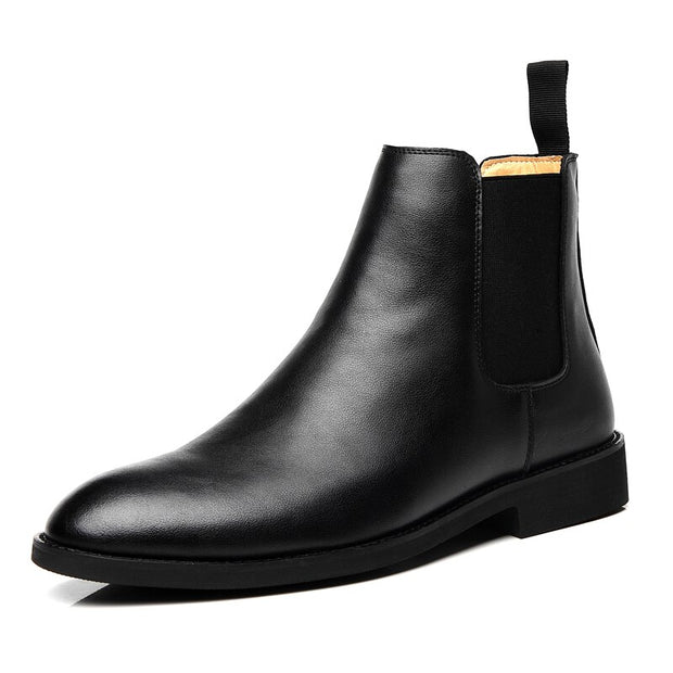 West Louis™ Classic Cow Suede Leather Chelsea Boots