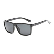 West Louis™ Classic Square Polarized Plastic Men Sunglasses