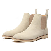 West Louis™ Classic Cow Suede Leather Chelsea Boots