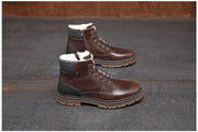 West Louis™ American Handmade Leather Winter Boots