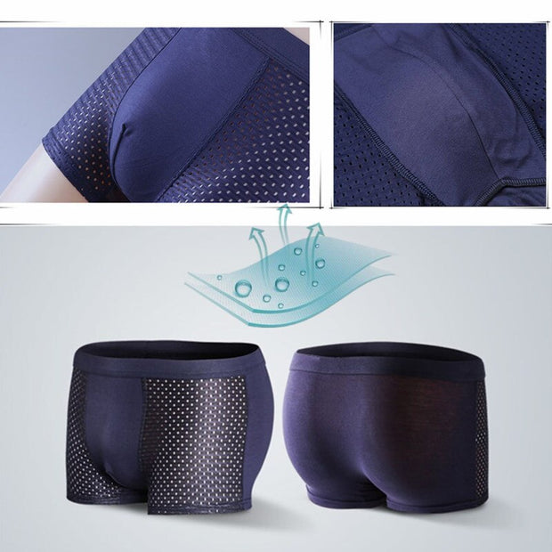 West Louis™ Breathable Bamboo Fiber Boxers Underwear