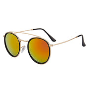 West Louis™ Retro Round Designer Glasses Metal Sunglasses