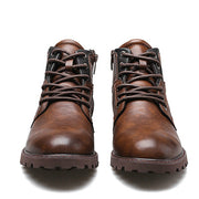 West Louis™ Handmade Leather Outdoor Ankle Boots