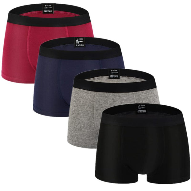 West Louis™ Short Breathable Trunk Thermal Boxers 4Pcs