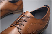 West Louis™ Luxury Business-Men Leather Elegant Shoes