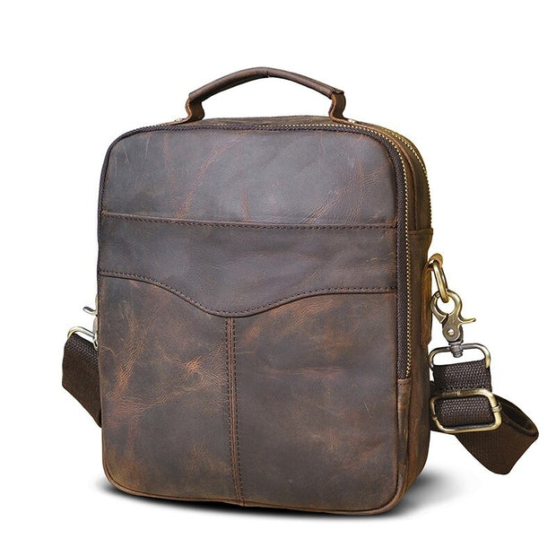 West Louis™ Casual Design Leather Shoulder Satchel Bag