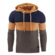 West Louis™ Designer Patchwork Streetwear Hooded Sweatshirt