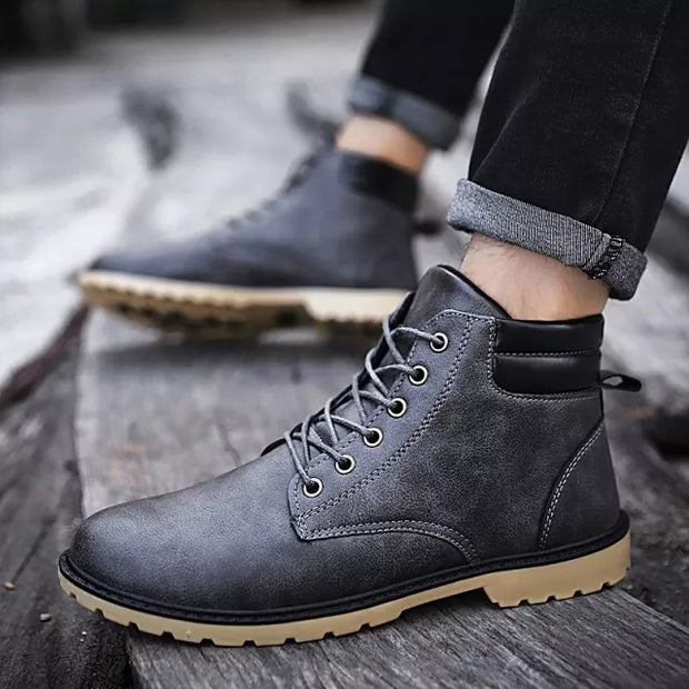 West Louis™ High-top Lace-Up Martin Boots