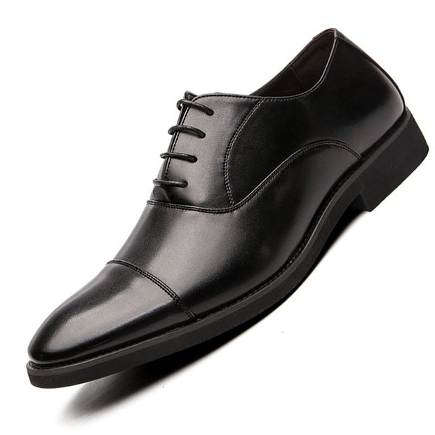 West Louis™ Luxury Business Oxford Leather Shoes