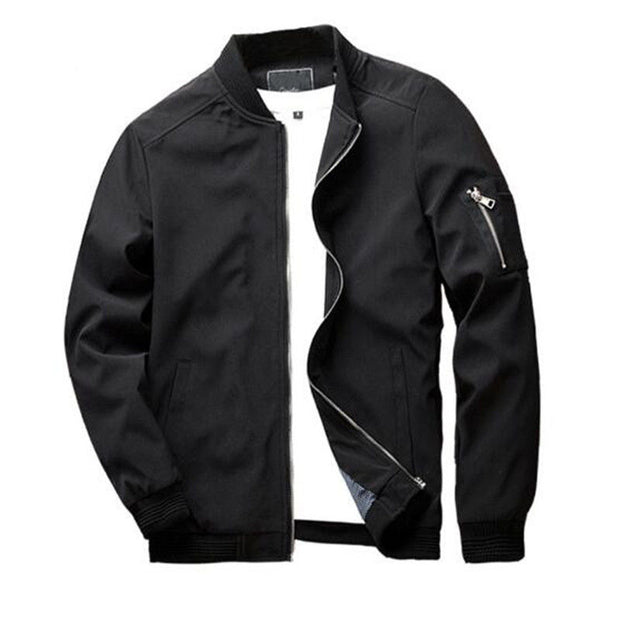 West Louis™ Style Zipper On Pocket Pilot Jacket