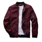 West Louis™ Style Zipper On Pocket Pilot Jacket