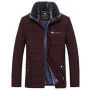 West Louis™ Men's Cotton Padded Thick Warm Jacket