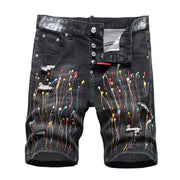 West Louis™ High Street Holes Fit Jeans Shorts