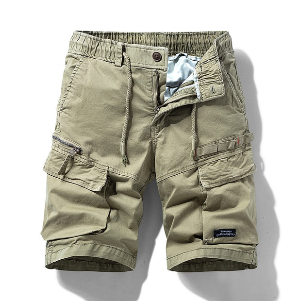 West Louis™ Bermuda Style Meets Practicality: Men's Camo Cargo Shorts for 2023