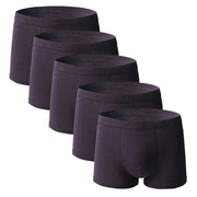 West Louis™ Comfy Breathable Cotton Men Underwear 5Pcs