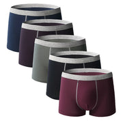 West Louis™ Comfy Breathable Cotton Men Underwear 5Pcs